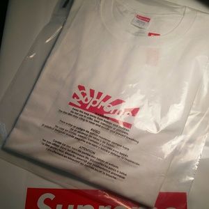 Supreme Japan "Relief" Box Logo Tee